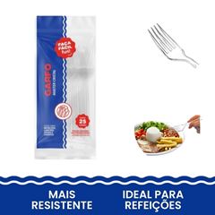 GARFO MASTER FAÇA FÁCIL FUN C/25 CRISTAL