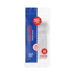 COLHER MASTER FAÇA FÁCIL FUN C/25 CRISTAL