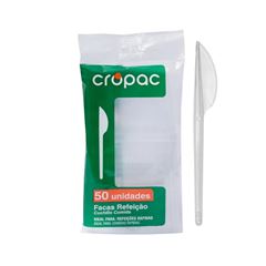 FACA REFEIÇÃO CROPAC C/50 CRISTAL