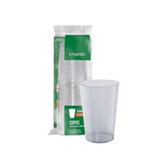 COPO 300ML ACRÍLICO CROPAC C/10 CRISTAL