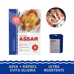 SACO PARA ASSAR 27CMX41CM FAÇA FÁCIL FUN C/10