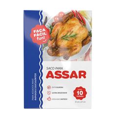 SACO PARA ASSAR 27CMX41CM FAÇA FÁCIL FUN C/10