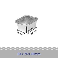 BANDEJA ALUMÍNIO 130ML C/200 FAÇA FÁCIL PRO S/TP