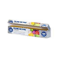 FILME PVC 28CMX100MT FAÇA FÁCIL PRO C/SERRILHA