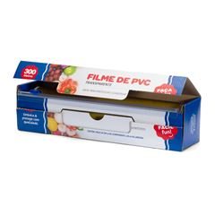 FILME PVC 28CMX300MT FAÇA FÁCIL C/TRILHO