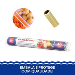 FILME PVC 28CMX15MT FAÇA FÁCIL FUN PC