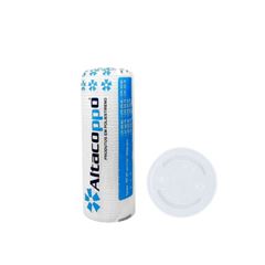 TAMPA 300/330ML TRANSPARENTE ALTA C/50 SEM FURO