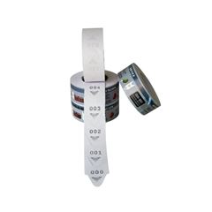 ROLO SENHA NUMERADA 000-999 PRETO THERMOFLEXO