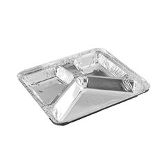 BANDEJA ALUMÍNIO 3 DIVISÓRIAS WYDA C/100 D17 900ML