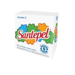 GUARDANAPO 30,2X33,3 FOLHA SIMPLES SANTEPEL C/50 GST33