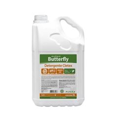 DETERGENTE LÍQUIDO 5LT NEUTRO BUTTERFLY CLETEX