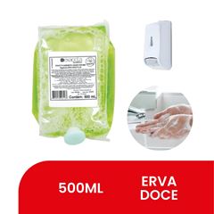 SABONETE ESPUMA 500ML RF EXACTA ERVA DOCE