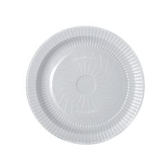 PRATO 18 CRISTAL BRANCO C/10