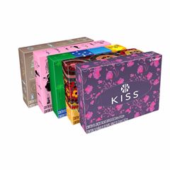 LENÇO PAPEL FOLHA DUPLA KISS C/50FLS LFA50