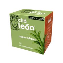 CHÁ LEÃO 10GR C/ 10 SACHES CIDREIRA