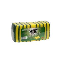 ESPONJA DUPLA  FACE 3M SCOTH BRITE C/10 75X110MM