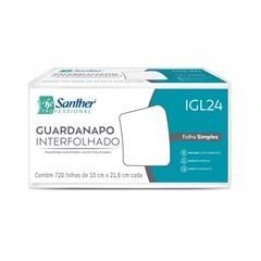 GUARDANAPO 21,6X11 FOLHA SIMPLES SANTEPEL 24X600 IGL24 LANCHE