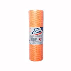 PANO MULTIÚSO 25MTS LIFE CLEAN LARANJA