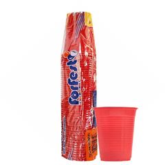 COPO 200ML FORFEST C/50 VERMELHO