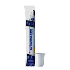 COPO 080ML BRANCO CRISTAL C/100 ABNT