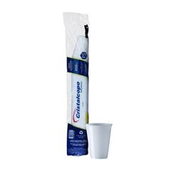 COPO 200ML BRANCO CRISTAL C/100 ABNT