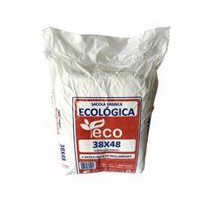 SACOLA 38X48 BRANCA PACOTE GUFFE C/1000 ECO